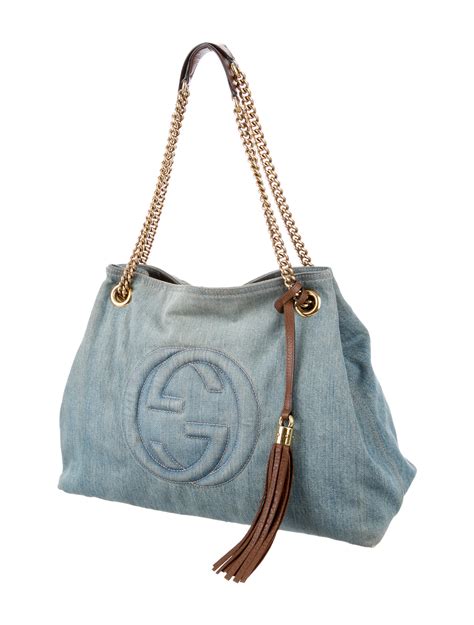 gucci soho bag cheap|gucci soho denim bag.